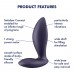 Анальная смарт-пробка с вибрацией Satisfyer Power Plug - 5