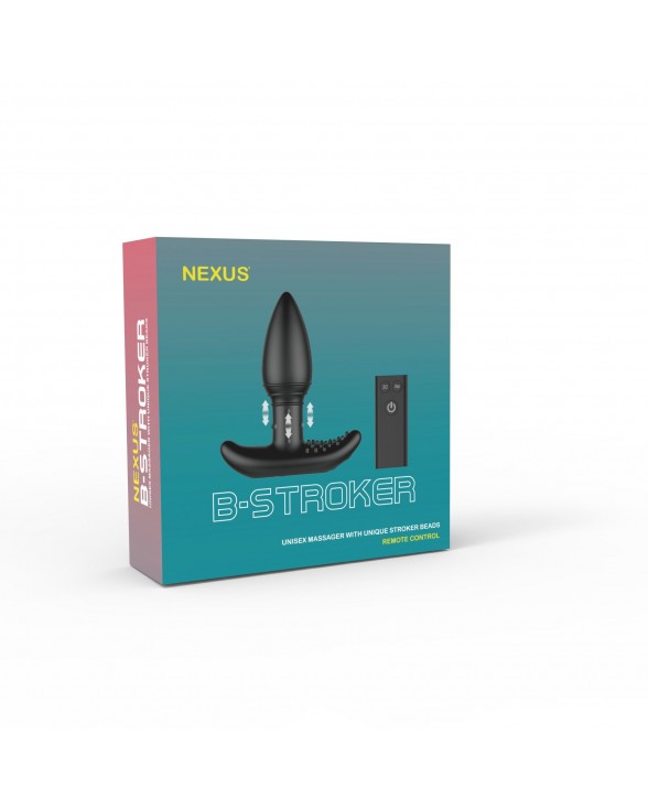 Анальная вибропробка Nexus B-stroker с массирующими бусинами. - 7