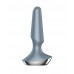 Анальная смарт-вибропробка Satisfyer Plug-ilicious 2 Ice Blue - 1