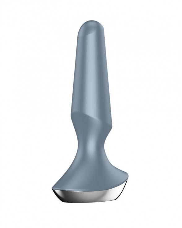 Анальная смарт-вибропробка Satisfyer Plug-ilicious 2 Ice Blue - 2