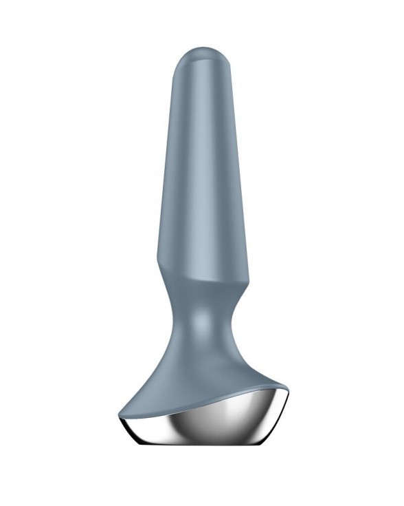 Анальная смарт-вибропробка Satisfyer Plug-ilicious 2 Ice Blue
