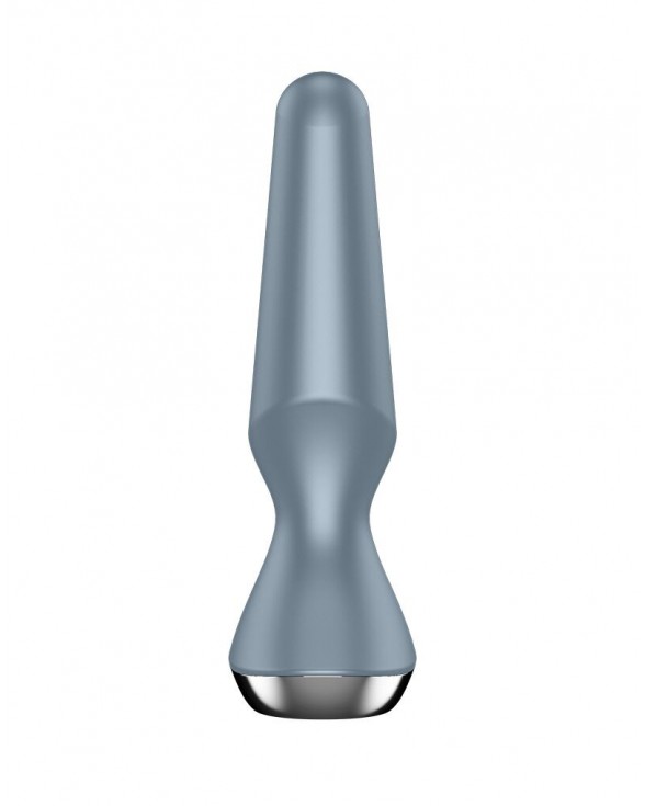 Анальная смарт-вибропробка Satisfyer Plug-ilicious 2 Ice Blue - 3