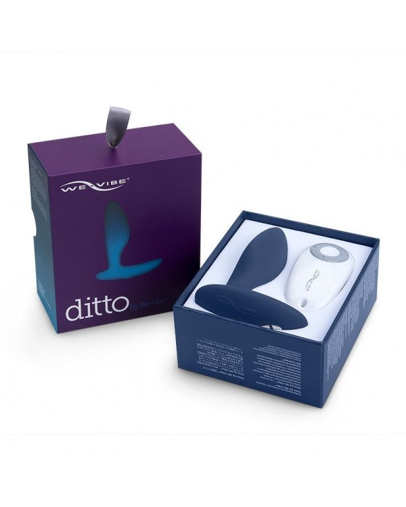 Анальная смарт-вибропробка We-Vibe Ditto Moonlight Blue - 14