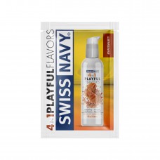 Пробник лубриканту на водній основі Swiss Navy 4 in 1 Salted Caramel Delight 5 мл