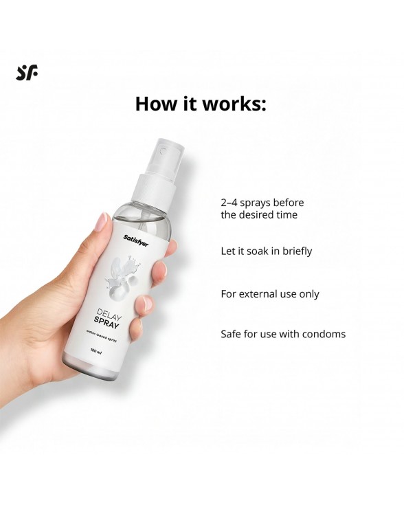 Пролонгатор для мужчин Satisfyer Delay Spray 150 мл - 3