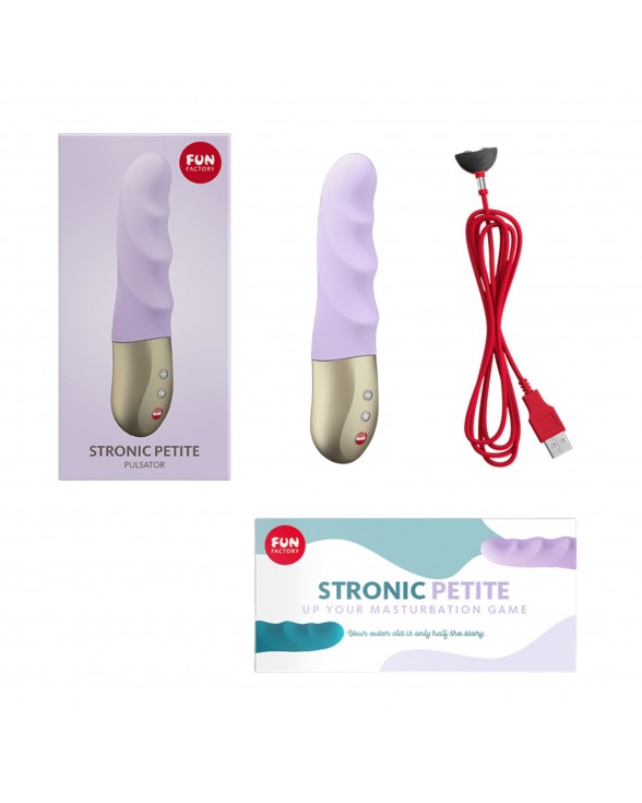 Мініпульсатор Fun Factory STRONIC PETITE pastel lilac - 6