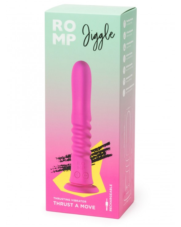 Вібратор ROMP Jiggle із зворотно-поступальними рухами - 8