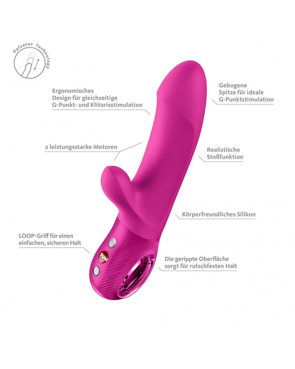 Пульсатор Fun Factory Bi Stronic Embrace Magenta - 7
