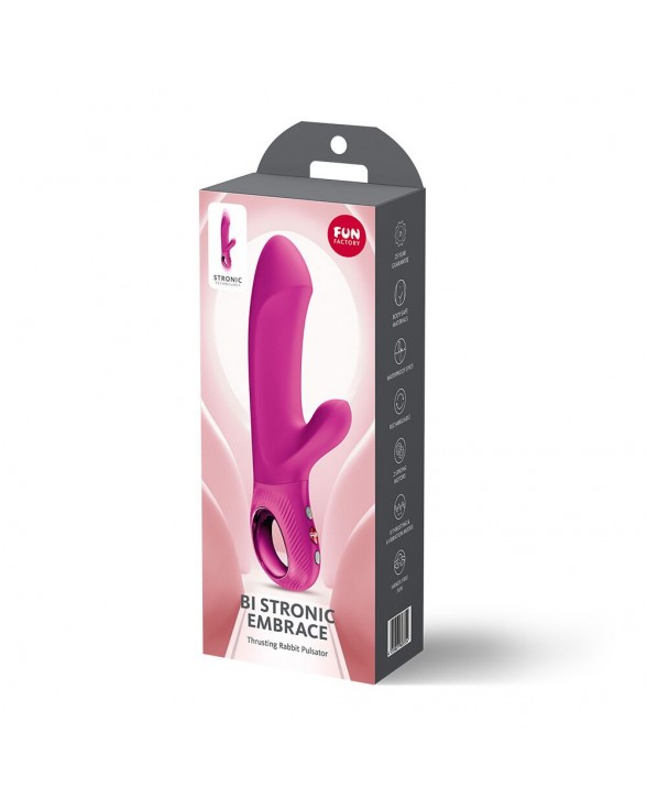Пульсатор Fun Factory Bi Stronic Embrace Magenta - 9