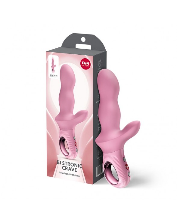 Пульсатор-кролик Fun Factory Bi Stronic Crave Rose - 8