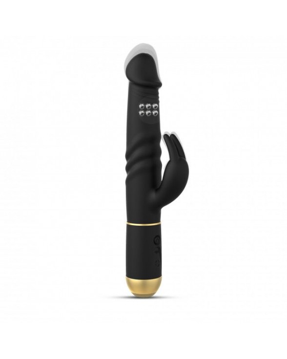 Вібратор Dorcel Furious Rabbit 2.0 зі зворотно-поступальними рухами головки