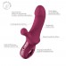 Пульсатор-кролик Fun Factory Bi Stronic Curve Wine Red - 5