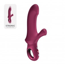 Пульсатор-кролик Fun Factory Bi Stronic Curve Wine Red