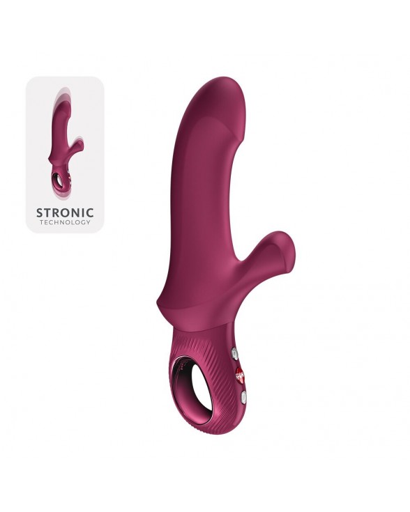 Пульсатор-кролик Fun Factory Bi Stronic Curve Wine Red