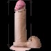 Фаллоимитатор Doc Johnson The Realistic Cock 6 inch White – ULTRASKYN, Vack-U-Lock - 2