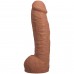 Фаллоимитатор Doc Johnson The Realistic Cock ULTRASKYN - 12 Inch Hung with Balls Caramel - 1