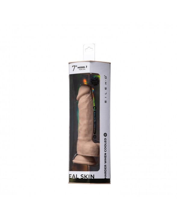 Фаллоимитатор SilexD Johnny Real Skin Flesh (7in MODEL 1) - 6