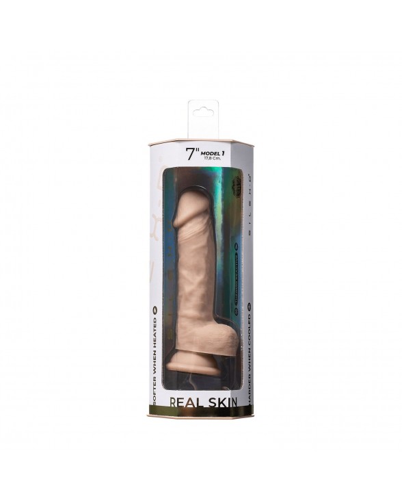 Фаллоимитатор SilexD Johnny Real Skin Flesh (7in MODEL 1) - 5