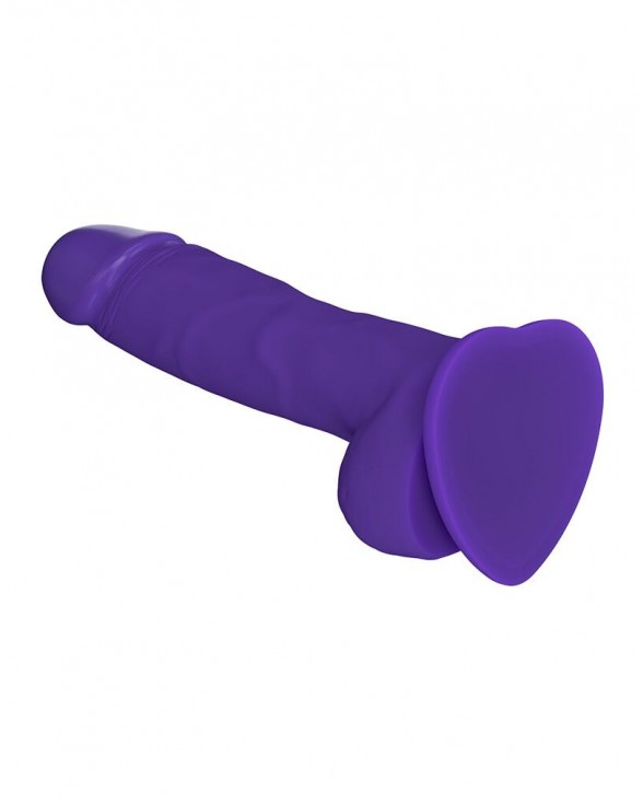 Реалістичний фалоімітатор Strap-On-Me SOFT REALISTIC DILDO Violet - Size L - 1