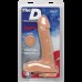 Фалоімітатор Doc Johnson The D - Super D - 9 Inch With Balls - ULTRASKYN - 1