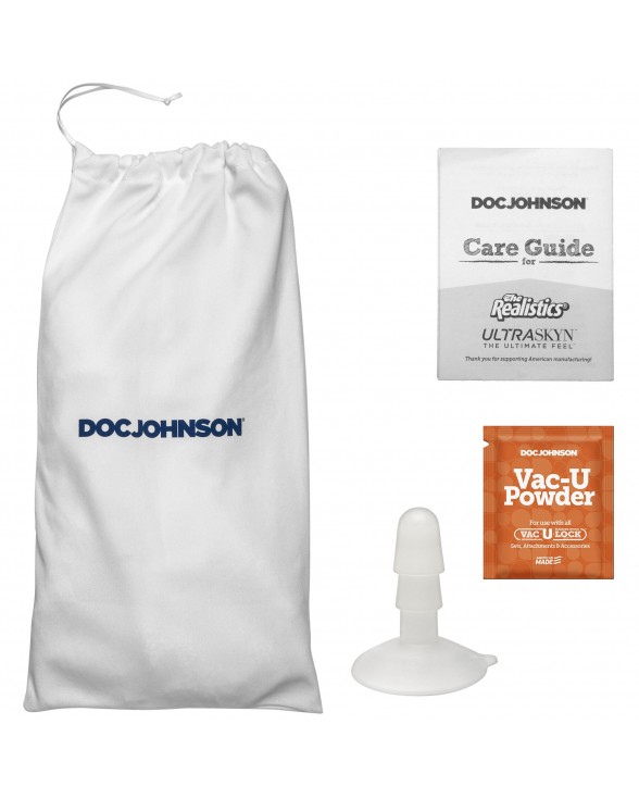 Фаллоимитатор Doc Johnson The Realistic Cock ULTRASKYN - 5 Inch Caramel - 6