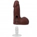 Фалоімітатор Doc Johnson The Realistic Cock ULTRASKYN - 5 Inch with Balls Chocolate - 5
