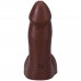 Фалоімітатор Doc Johnson The Realistic Cock ULTRASKYN - 5 Inch with Balls Chocolate - 2