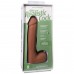 Фалоімітатор Doc Johnson The Realistic Cock ULTRASKYN - 9 Inch with Balls Caramel - 7