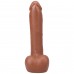 Фалоімітатор Doc Johnson The Realistic Cock ULTRASKYN - 9 Inch with Balls Caramel - 3