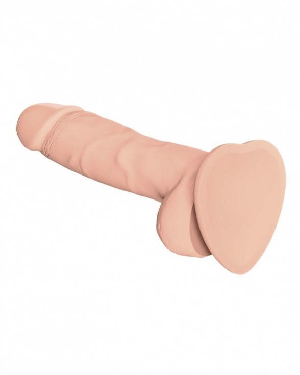 Реалістичний фалоімітатор Strap-On-Me SOFT REALISTIC DILDO Vanilla - Size M - 1