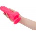 Ребристий фалоімітатор на присосці ADDICTION — Tom 7″ Dildo With Balls — Pink - 3