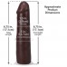 Фаллоимитатор Doc Johnson The Realistic Cock ULTRASKYN - 7 Inch Chocolate - 4