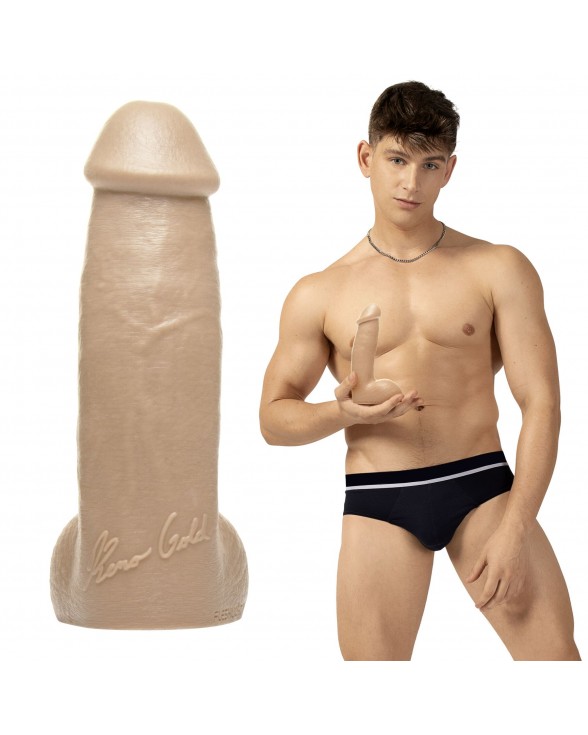 Фаллоимитатор Fleshjack Boys: Reno Gold Dildo