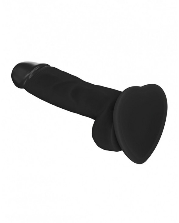 Реалистичный фаллоимитатор Strap-On-Me SOFT REALISTIC DILDO Black - Size S - 1