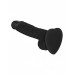 Реалистичный фаллоимитатор Strap-On-Me SOFT REALISTIC DILDO Black - Size S - 1