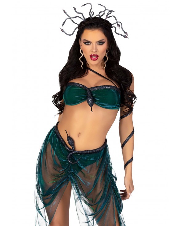 Эротический костюм горгоны Медузы Leg Avenue Medusa Costume M