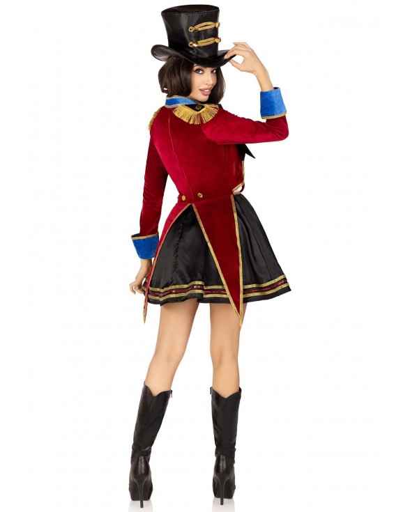 Эротический костюм циркачки Leg Avenue Classic Ringmaster Costume S - 5