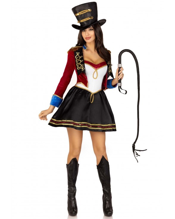 Эротический костюм циркачки Leg Avenue Classic Ringmaster Costume S - 4