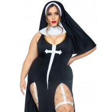 Костюм монашки-грішниці Leg Avenue Sultry Sinner 1X-2X