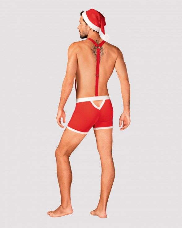 Мужской эротический костюм Санта-Клауса Obsessive Mr Claus S/M - 3