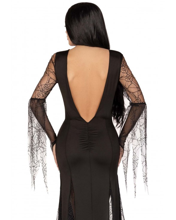 Еротичний костюм Мортіші Аддамс Leg Avenue Sexy Spooky Morticia S - 1