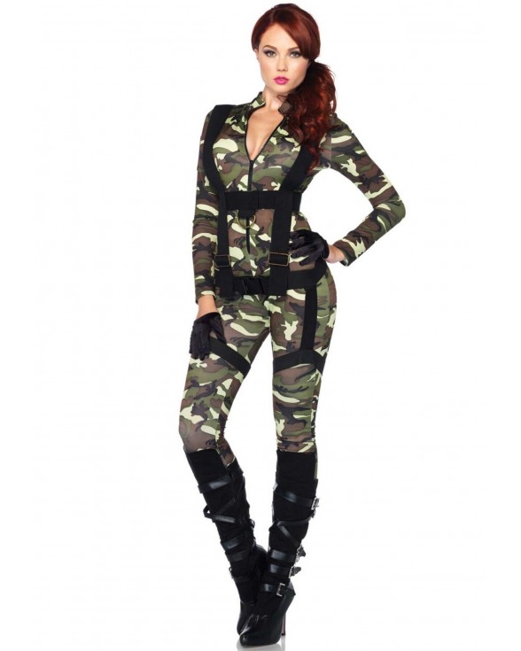 Еротичний костюм парашутиста (десантника) Leg Avenue Pretty Paratrooper L - 3