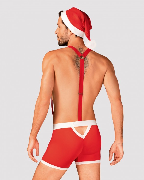 Мужской эротический костюм Санта-Клауса Obsessive Mr Claus L/XL - 1