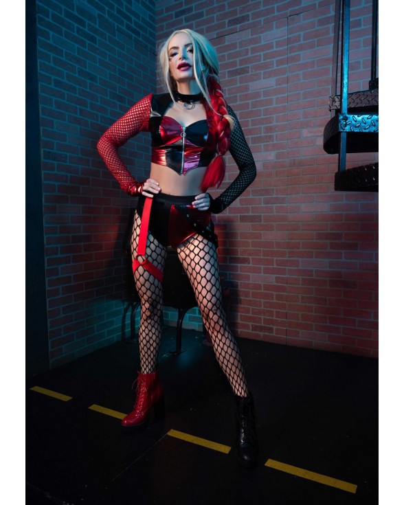 Эротический костюм Leg Avenue Crime Spree Sweetie Costume L - 4