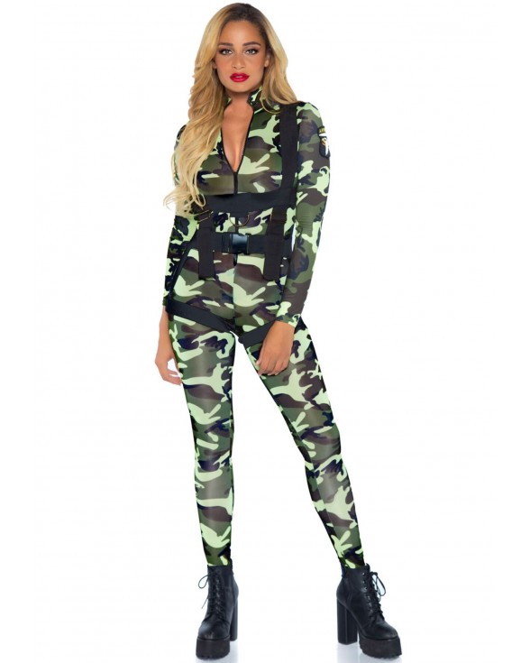 Еротичний костюм парашутиста (десантника) Leg Avenue Pretty Paratrooper XL - 2