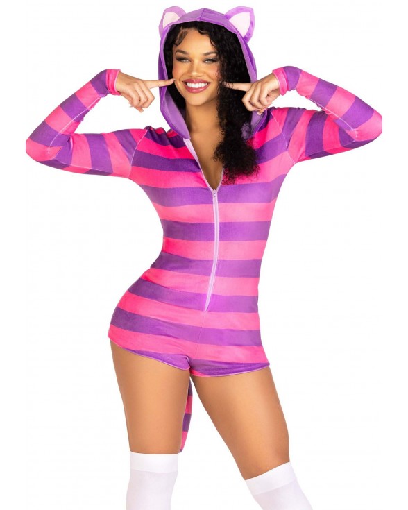 Эротический костюм кошечки Leg Avenue Comfy Cheshire L
