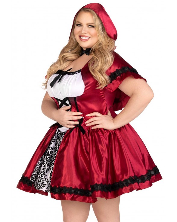 Костюм червоної шапочки Leg Avenue Gothic Red Riding Hood 3X-4X - 7