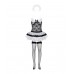 Еротичний костюм покоївки зі спідницею Obsessive Housemaid 5 pcs costume S/M, black - 2