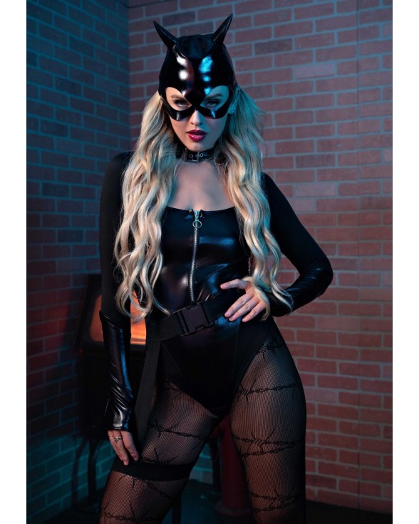 Эротический костюм кошечки Leg Avenue Fierce Feline XS - 4