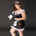 Костюм покоївки JSY «Слухняна Ельма» Plus Size Black - 4